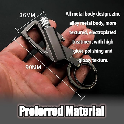 Multipurpose lighter with an everlasting flame