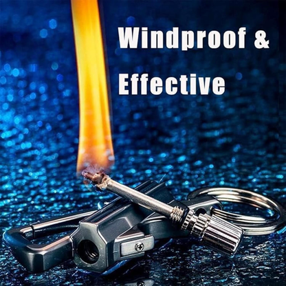 Multipurpose lighter with an everlasting flame